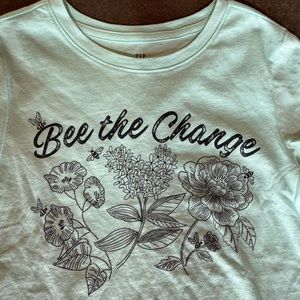 Gap Girls Sz Medium Blue Top